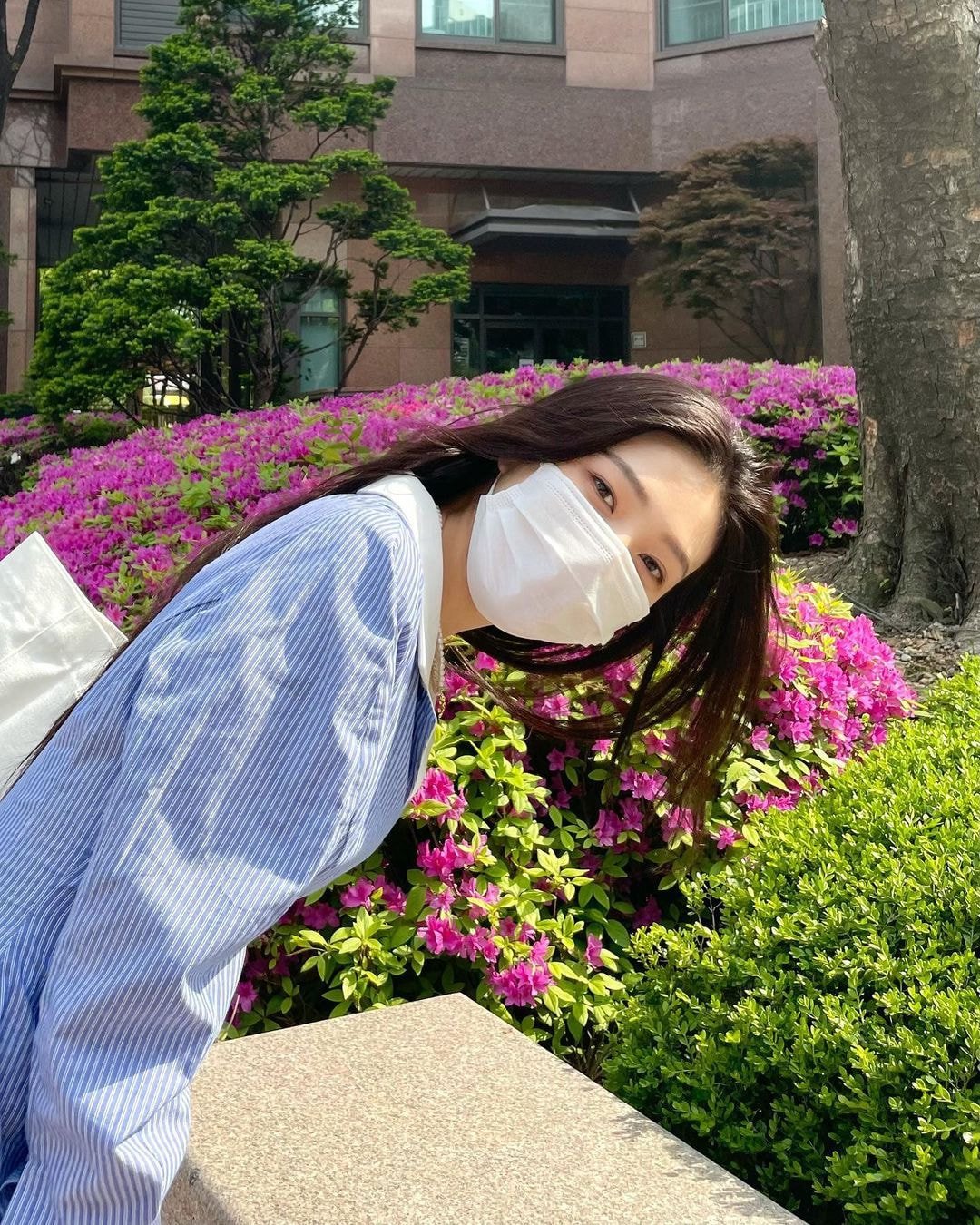 원피스 입은 레드벨벳 조이 인스타