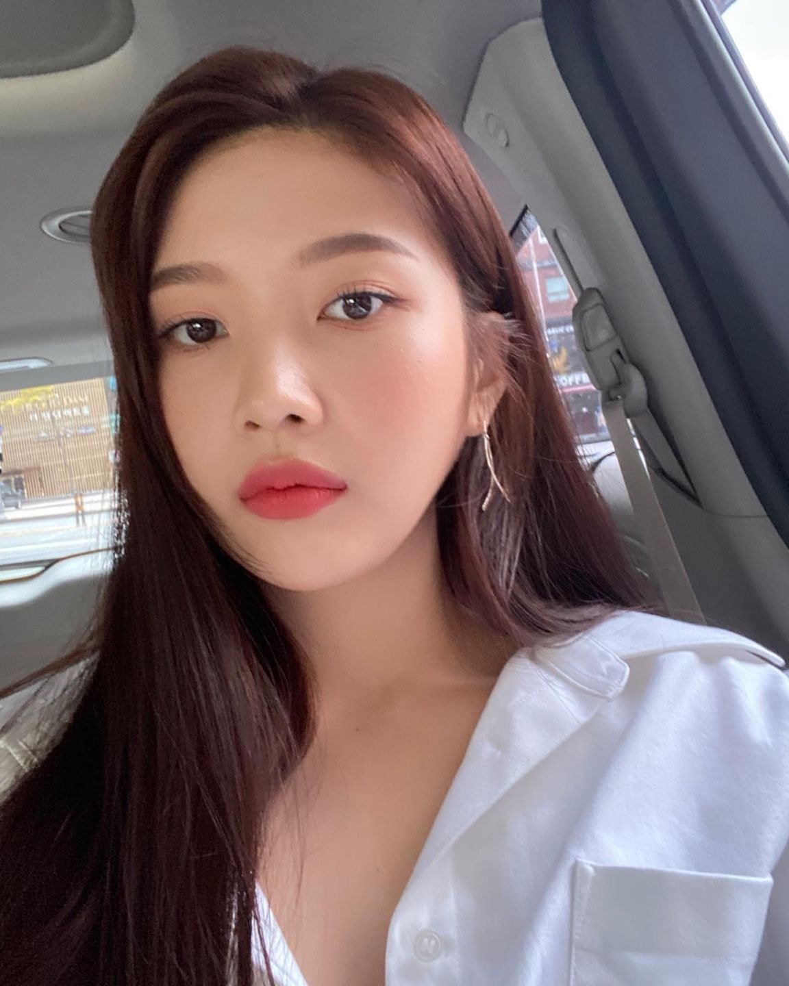최근 앞머리 없앤 #레드벨벳 조이