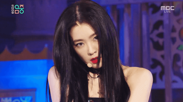 음악중심 엔딩요정 #아이린.GIF