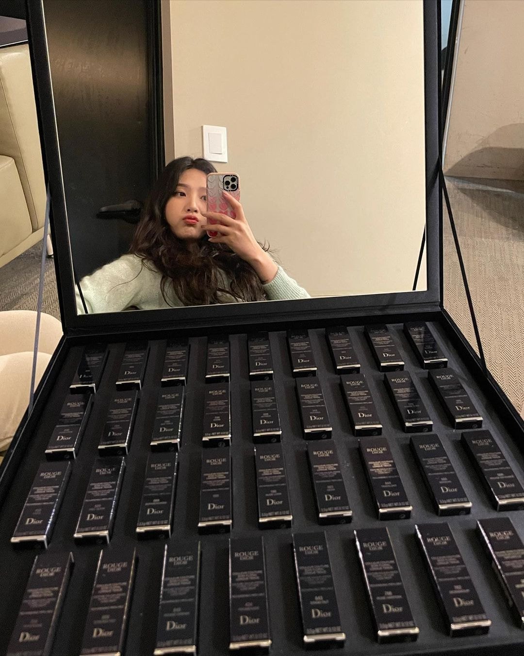 조이 인스타그램 (feat. 디올뷰티)