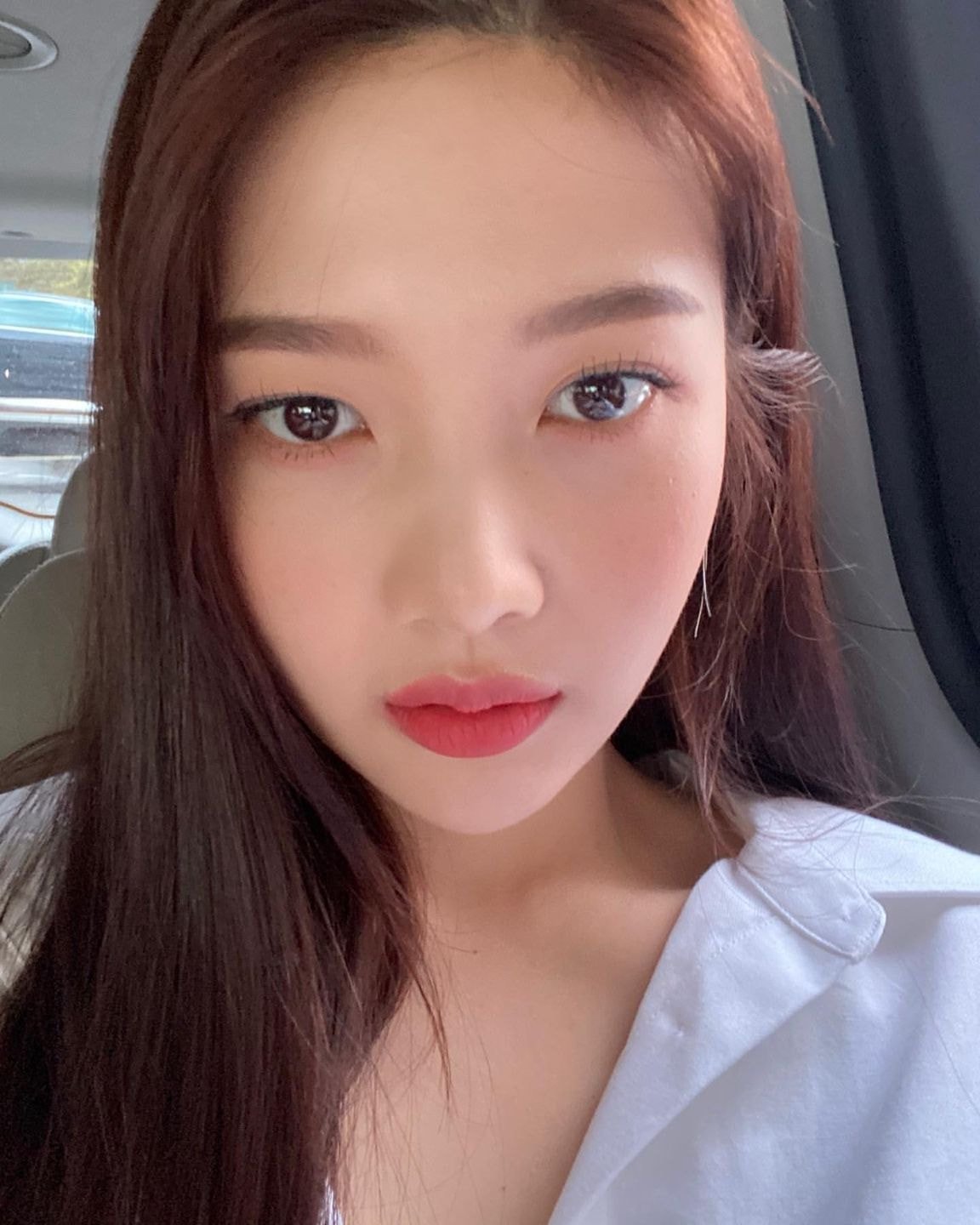 최근 앞머리 없앤 #레드벨벳 조이