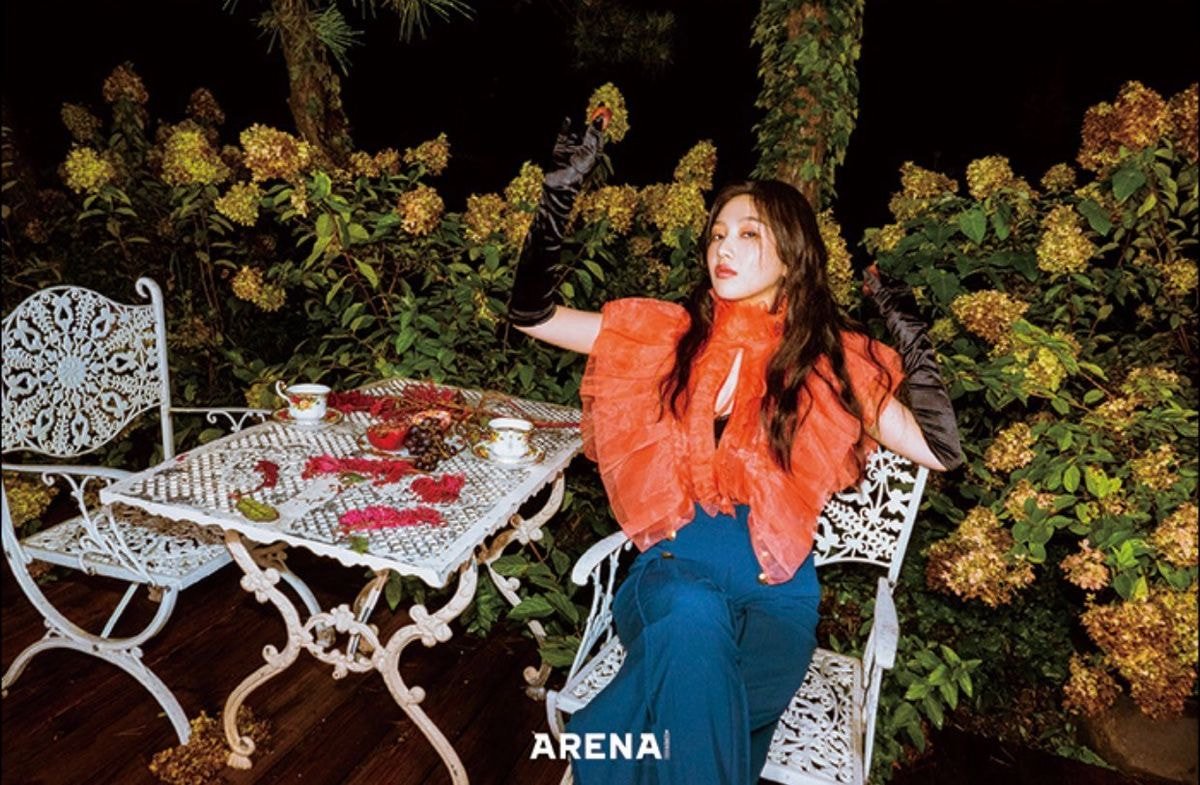 레드벨벳 조이 아레나 옴므 10월호 화보
