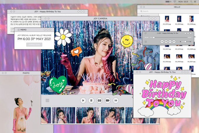조이 JOY Special Album [안녕 (Hello)] 티저