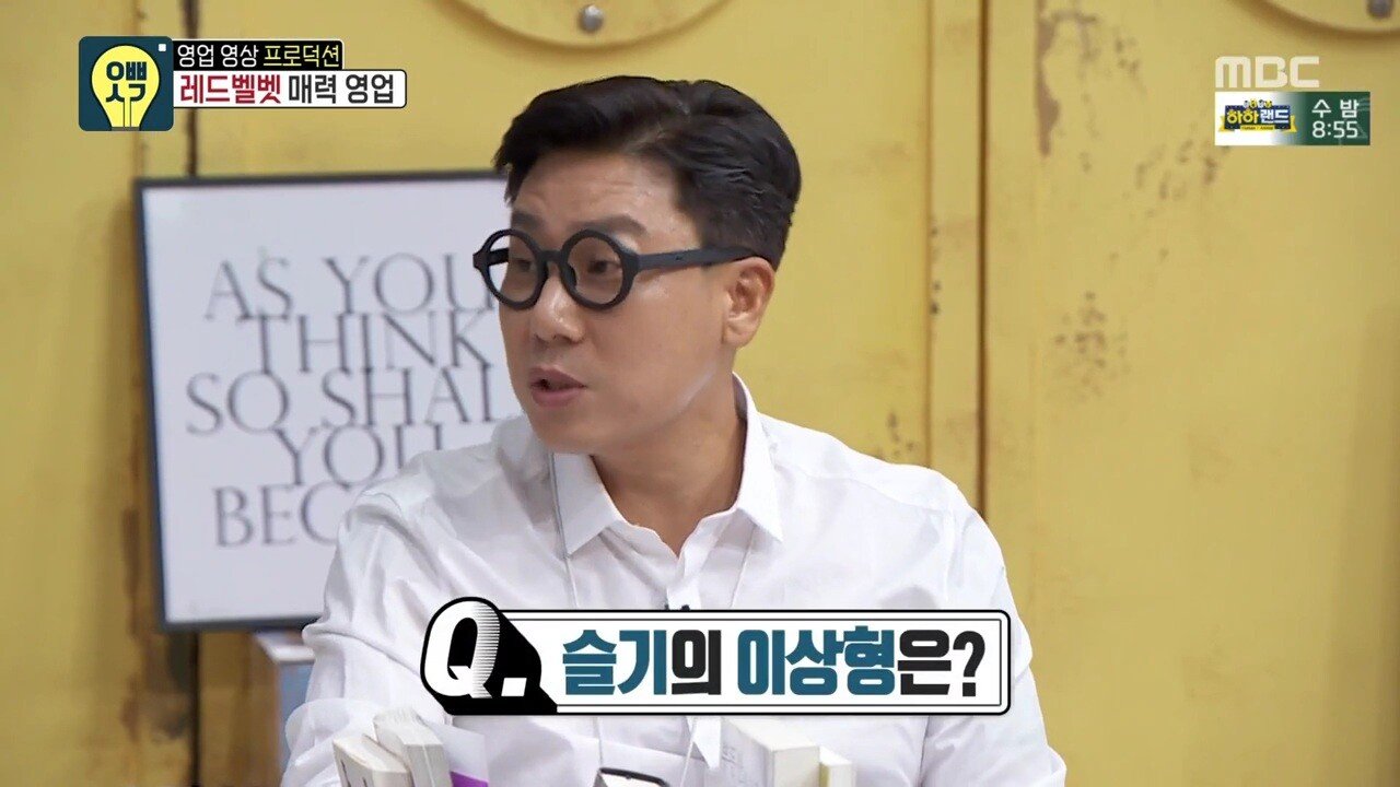 레드벨벳 슬기의 이상형