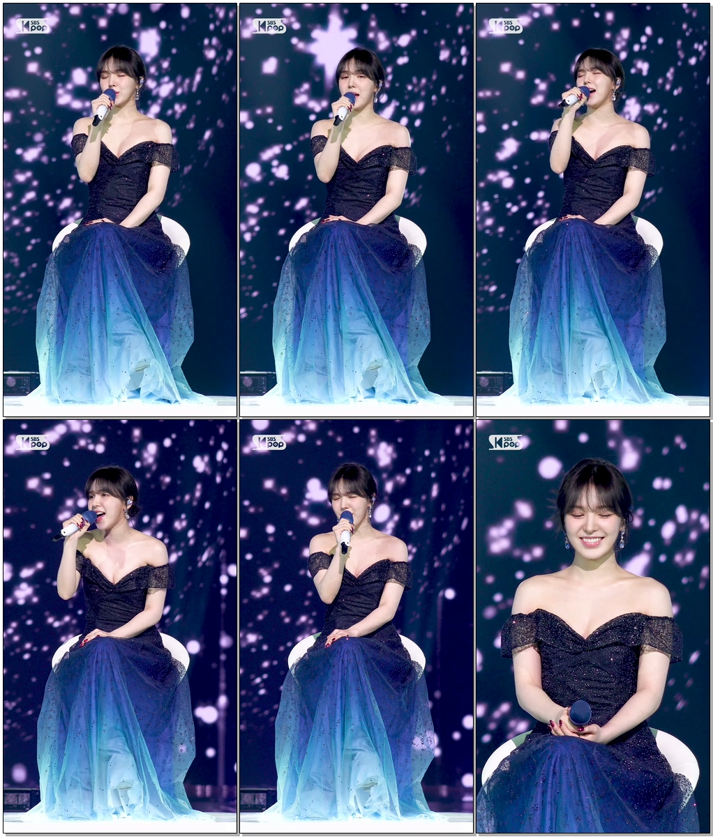 [2021 가요대전] 웬디 'When This Rain Stops' (WENDY FanCam)│@SBS Gayo Daejeon_2021.12.25.