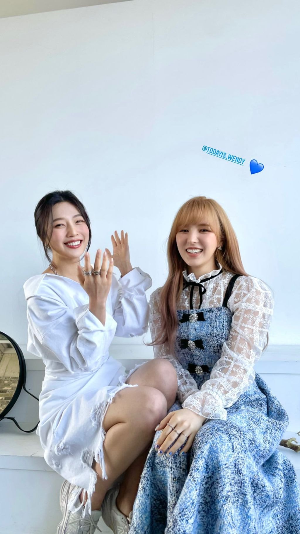 오늘자 레드벨벳 조이 인스타 스토리