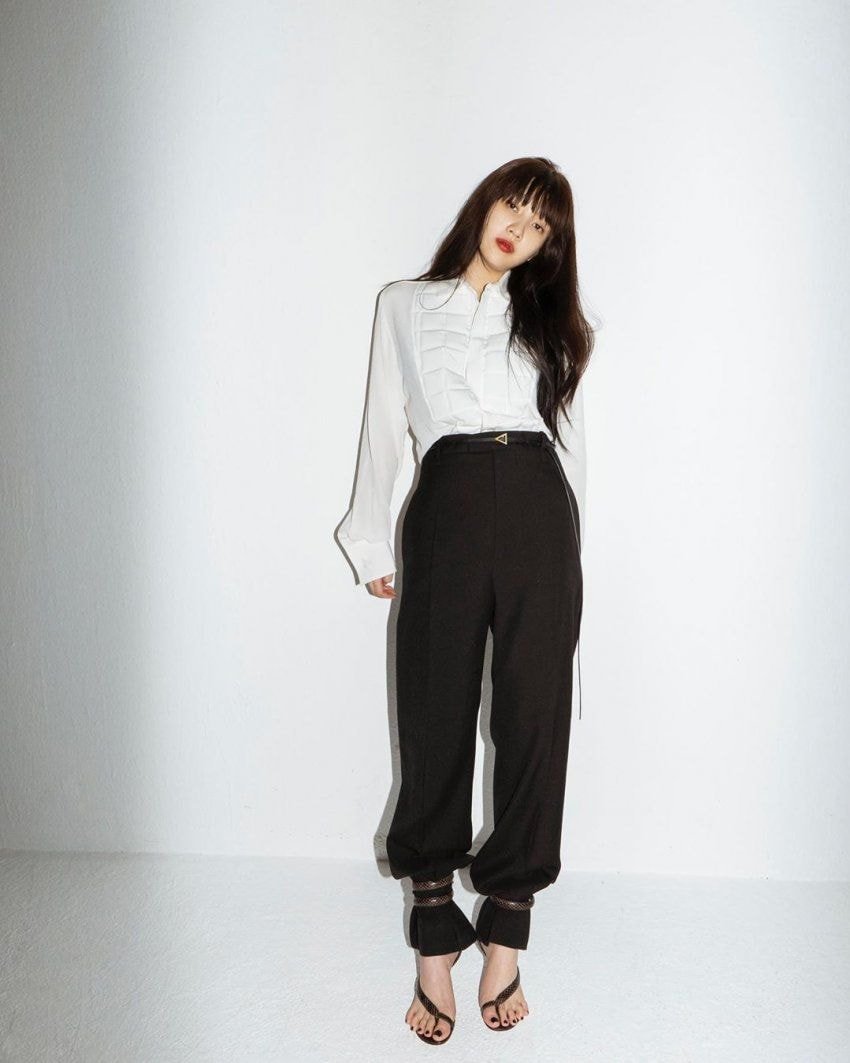 보테가베네타 풀착장한 #레드벨벳 조이