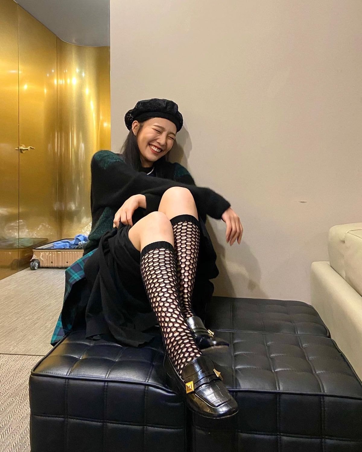 가울룩 선보이는 레드벨벳 조이 인스타