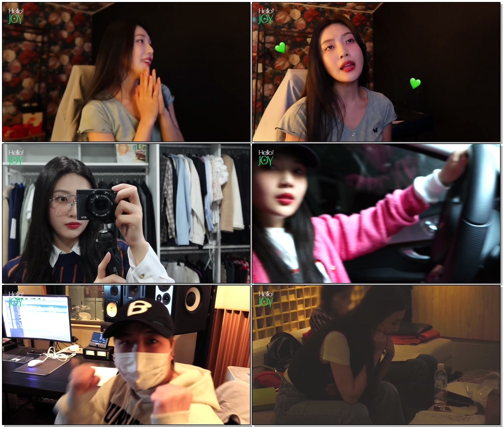 #JOY #Hello #조이 둥둥? 너무 떨리는 첫 브이로그 스타트! 앨범 녹음? + 연습 또 연습? + 막간 방 소개? / 안녕! 조이? (Hello! JOY) #1