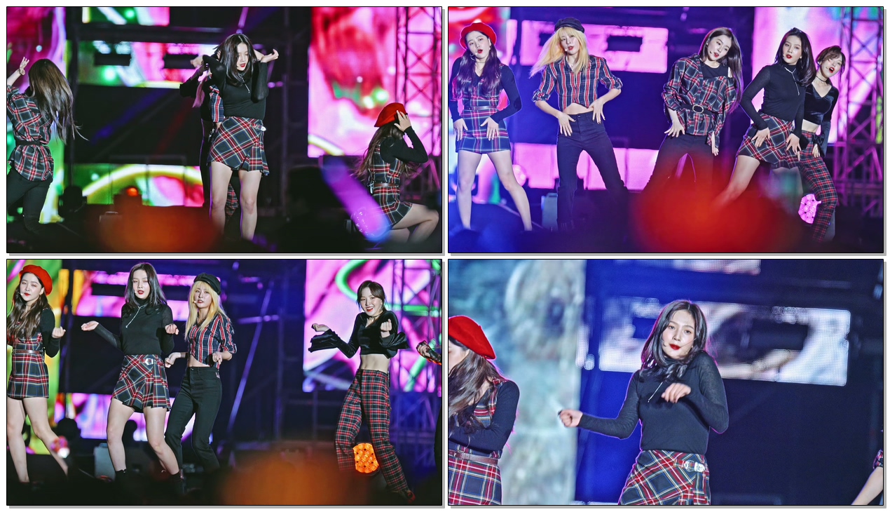 [재보정] 레드벨벳(Red Velvet) - Bad Boy@181006 영동대로 강남 페스티벌[ 4k Fancam/직캠