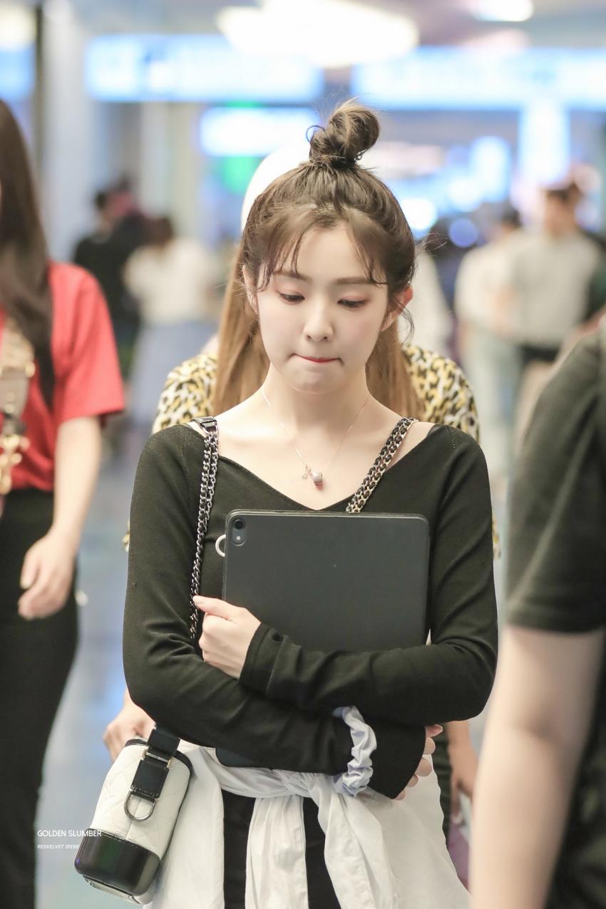 똥머리 한 #레드벨벳 #아이린