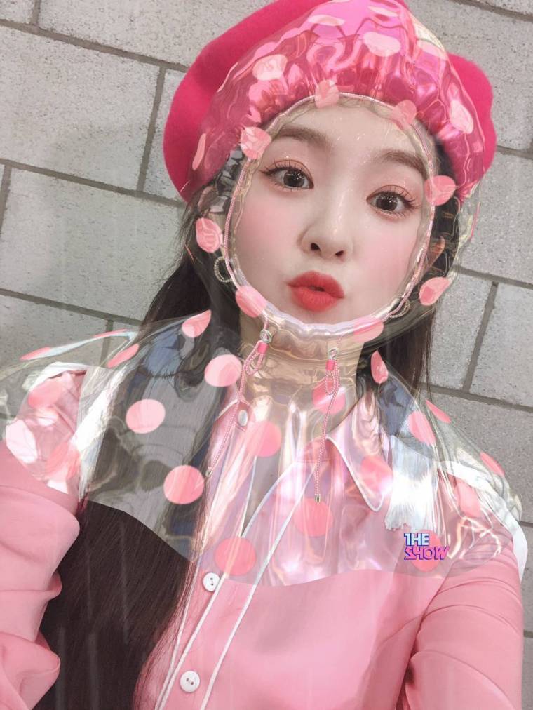 우비필터 셀카.. 레드벨벳