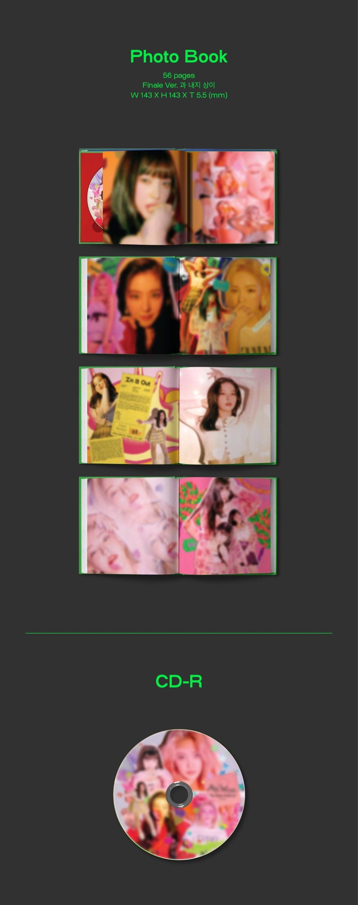#레드벨벳 [The ReVe Festival Finale] 앨범사양