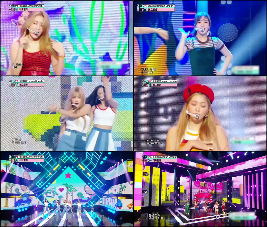 #레드벨벳 (#RedVelvet) - 음파음파 (Umpah Umpah) #교차편집 (#StageMix) @Show Music Core