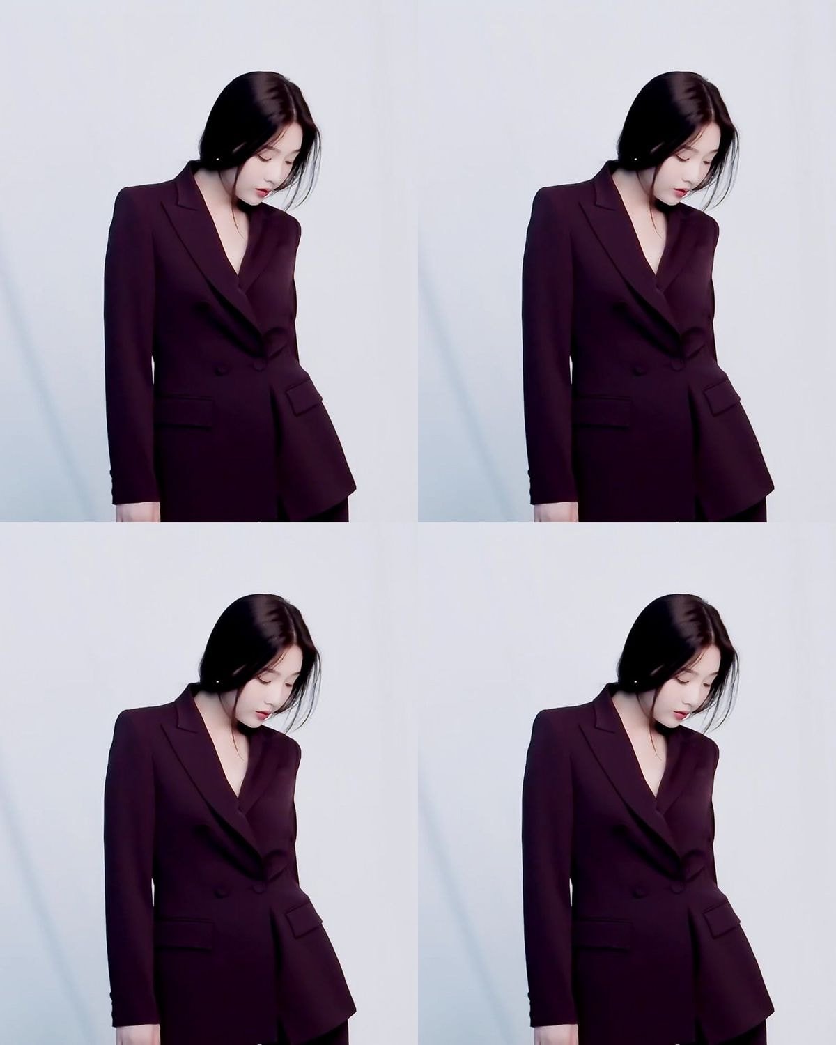 수트입은 레드벨벳 2020 시즌 그리팅 티저.gif