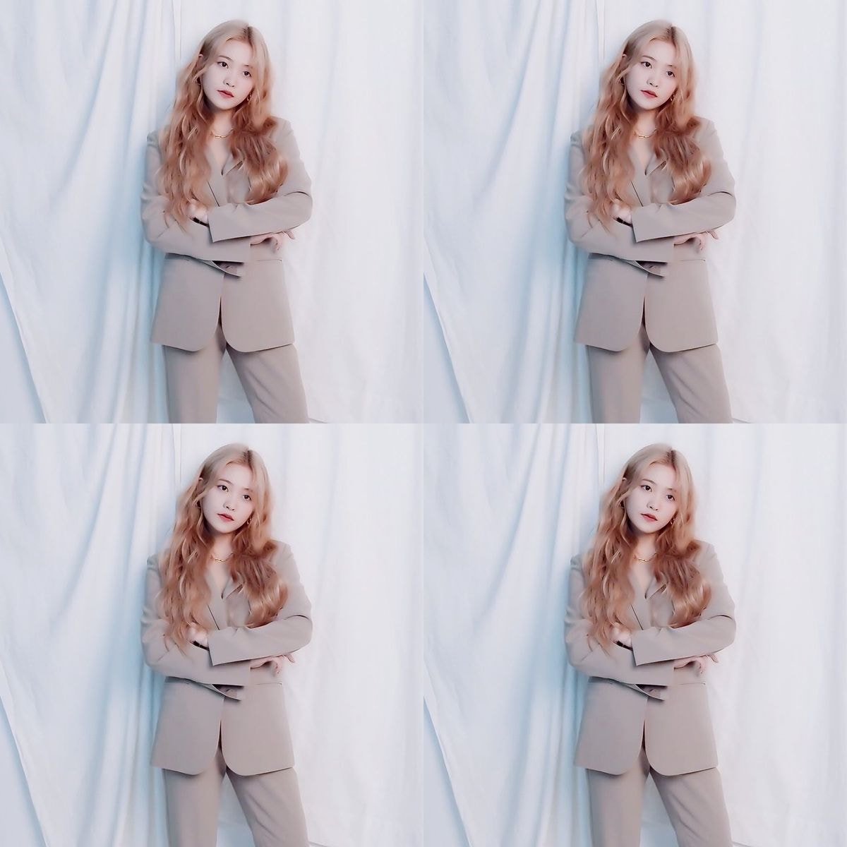 수트입은 레드벨벳 2020 시즌 그리팅 티저.gif