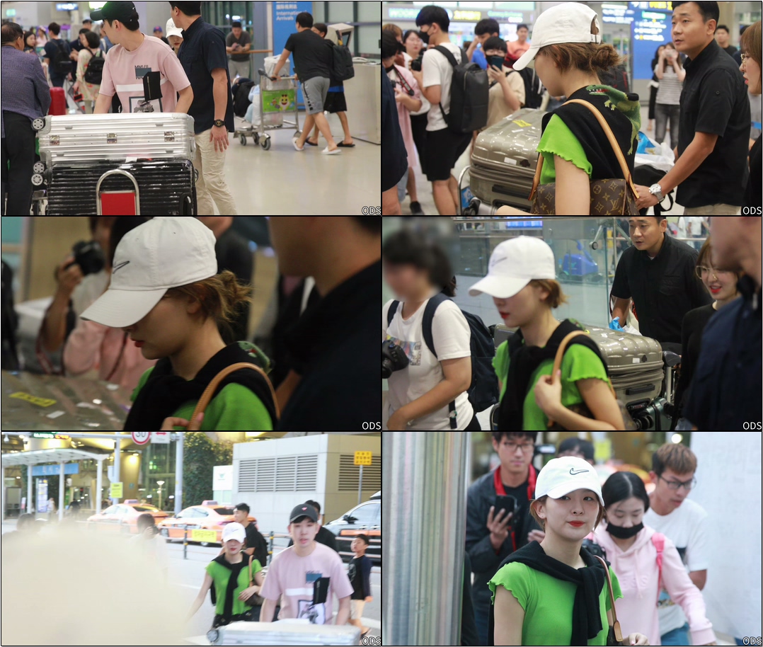 190913 #레드벨벳(#RedVelvet) #슬기 (#SEULGI) Focus - 인천공항 입국