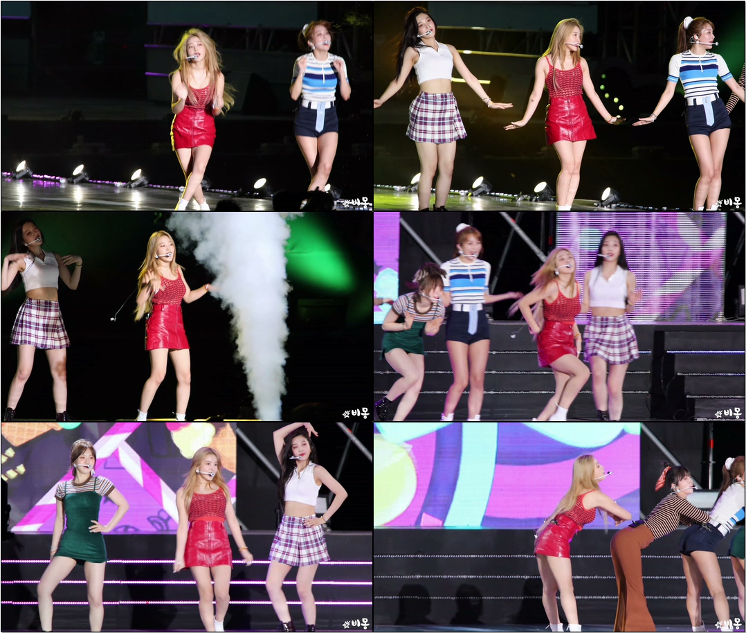 레드벨벳 예리, 빨간맛 + 파워업 (Red Velvet 'YERI' Red Flavor + Power Up) 직캠 @190831 인천스카이페스티벌