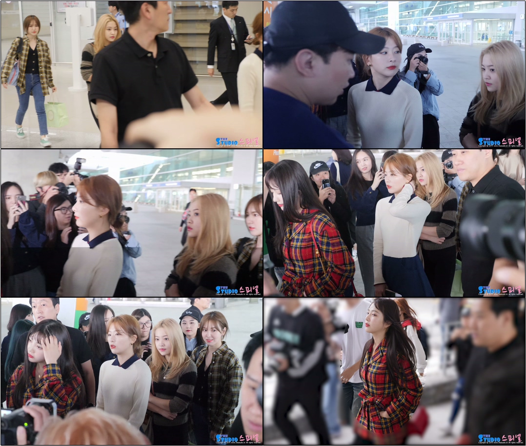 190922 #레드벨벳 #슬기 #웬디 #조이 #예리 입국 #직캠 Red Velvet Arrival #fancam