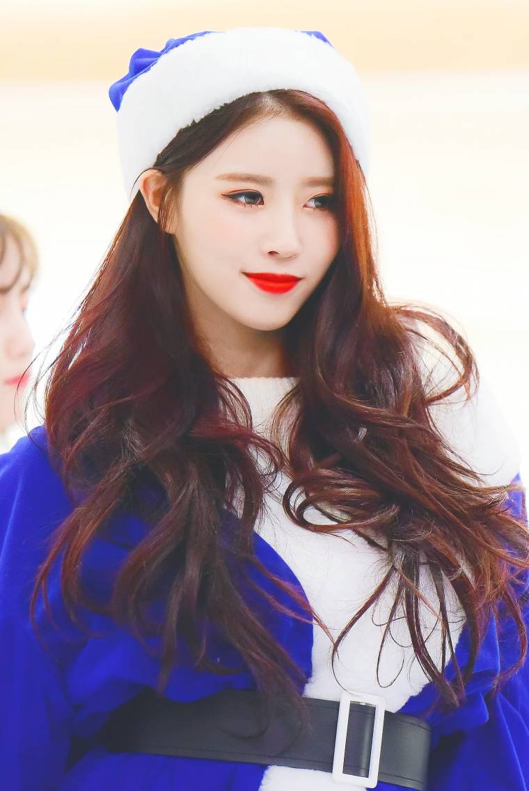 파란산타 #이미주 (#러블리즈)