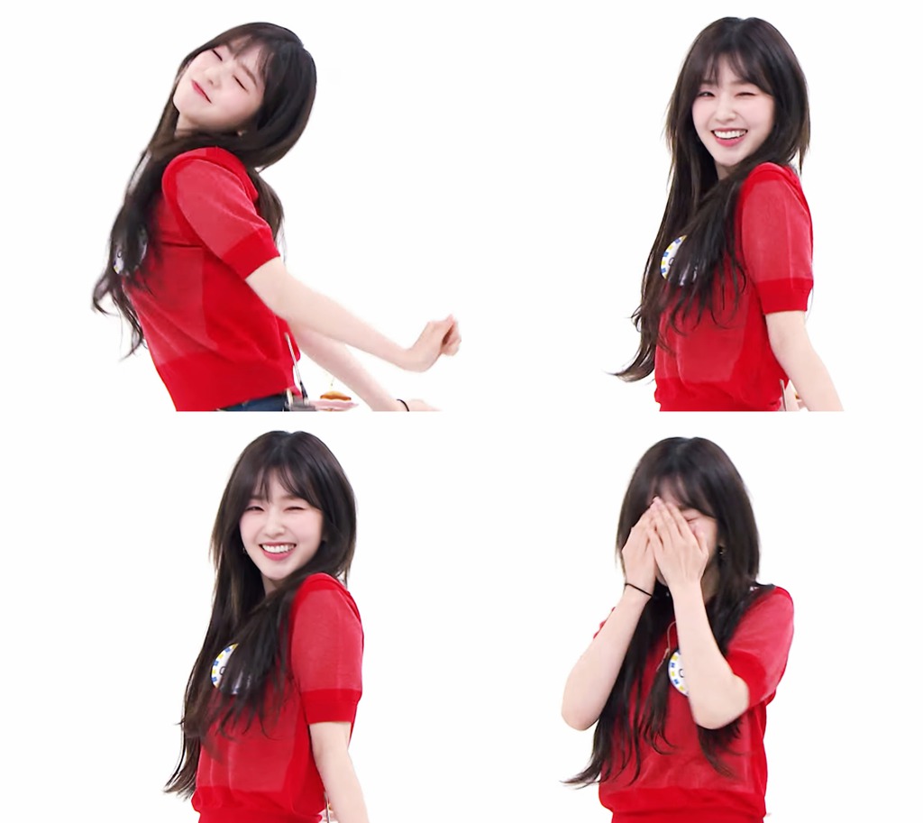 주간아 얌얌송 추는 아이린