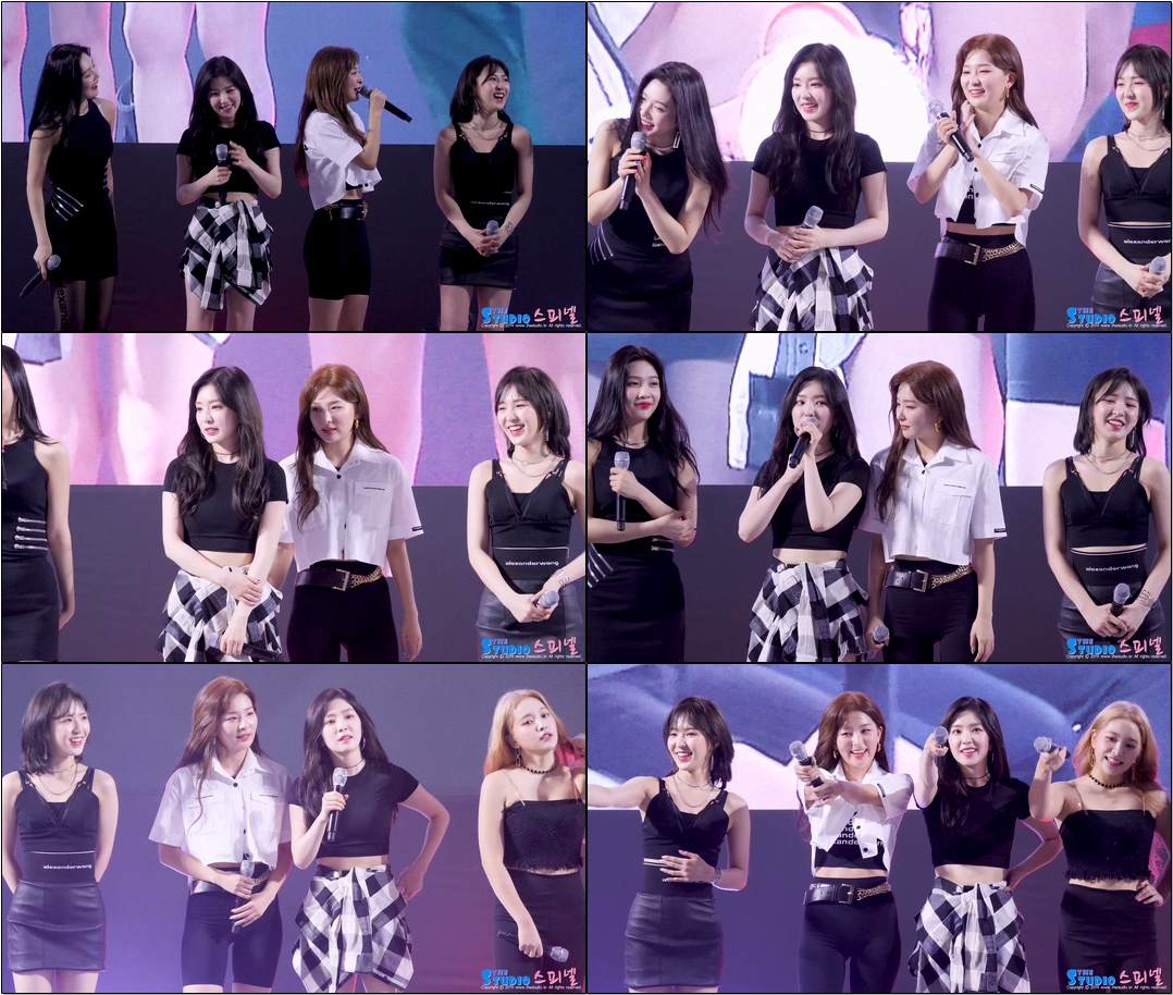 190721 무반주 피카부 추는 #레드벨벳 #슬기 토크 #직캠 #RedVelvet #fancam @ LG V50 롯데월드