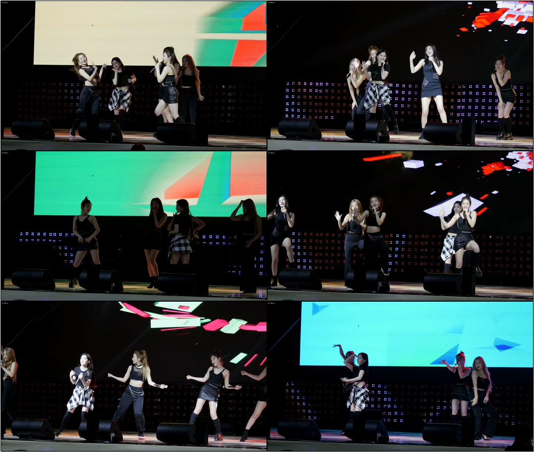 190807 #레드벨벳 (#RedVelvet) 빨간 맛 (Red Flavor) #직캠 #Fancam (걸스카우트 국제야영)