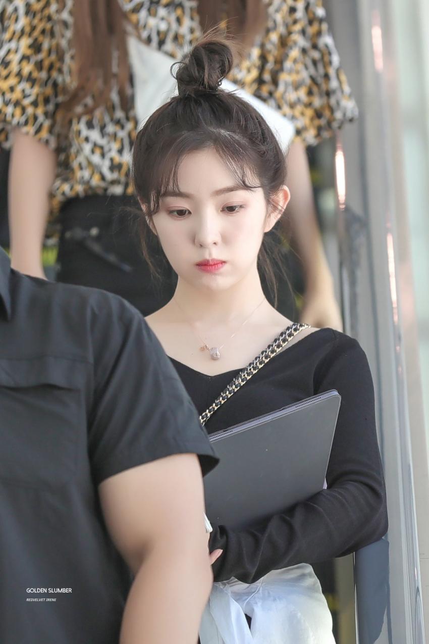 똥머리 한 #레드벨벳 #아이린