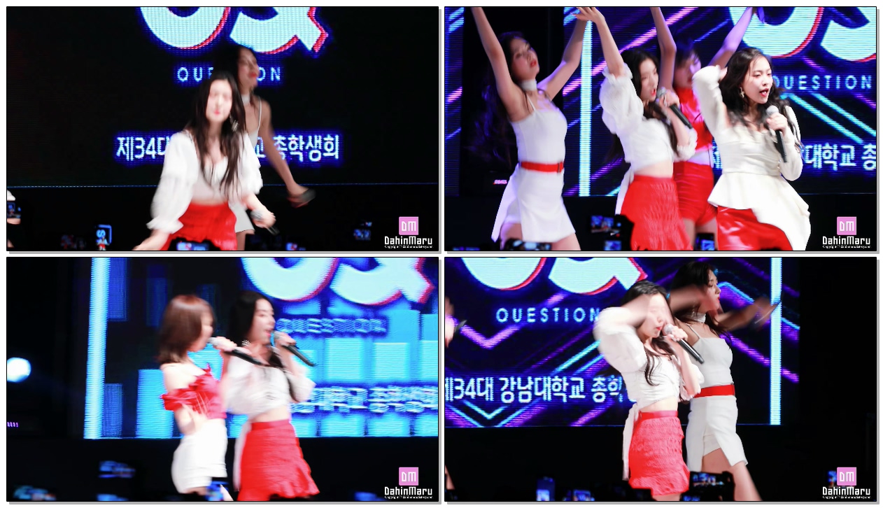 190515 #레드벨벳(#RedVelvet) #아이린(#IRENE) - RBB(Really Bad Boy)/직캠 FANCAM/강남대 축제