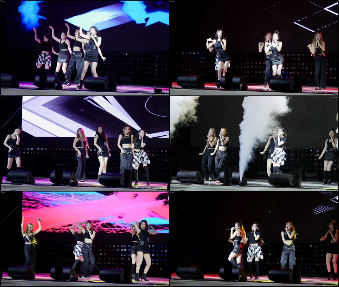 190807 #레드벨벳 (#RedVelvet) 벌레소동..파워업(Power up) #직캠 #Fancam (걸스카우트 국제야영)