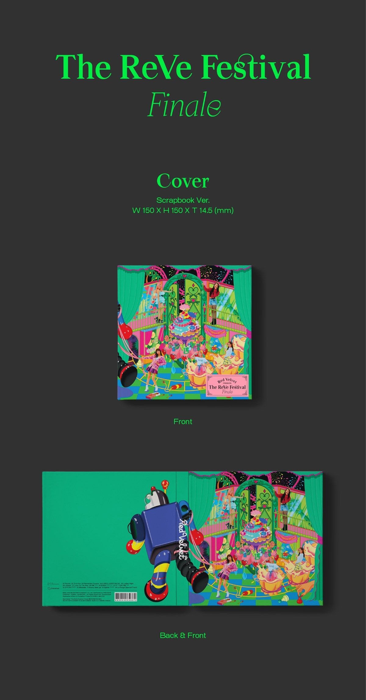 #레드벨벳 [The ReVe Festival Finale] 앨범사양