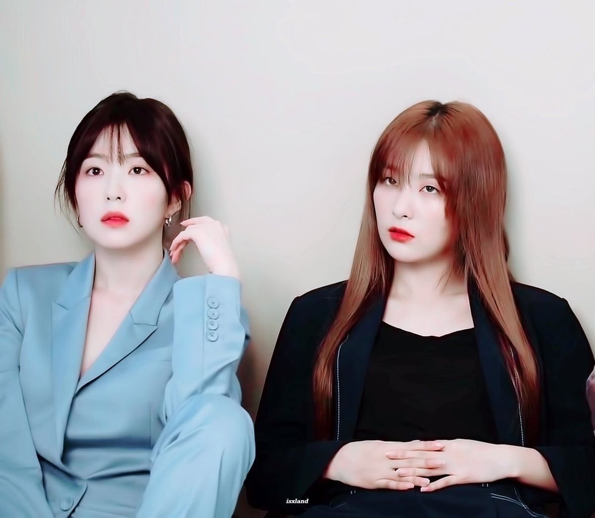 수트입은 레드벨벳 2020 시즌 그리팅 티저.gif