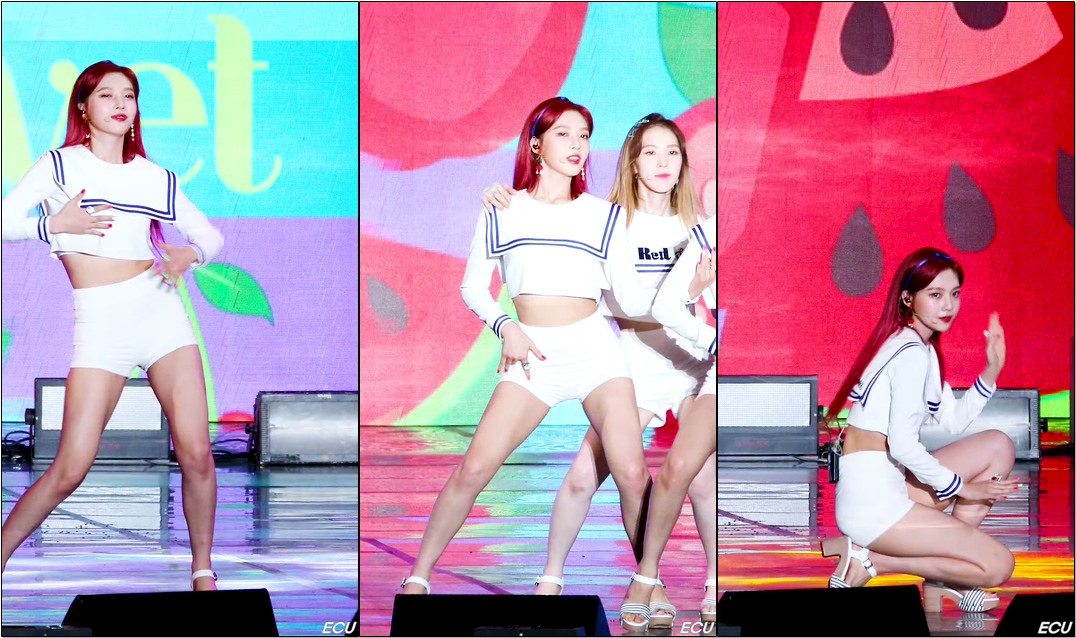 170724 #레드벨벳 (#RedVelvet) #조이 (#Joy) 빨간맛 (Red Flavor) / 울산 썸머페스티벌 #직캠 #FANCAM