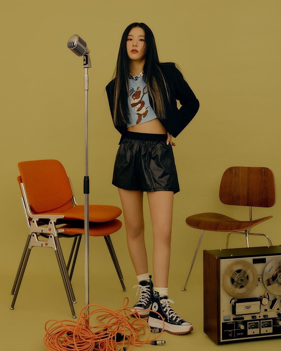 레드벨벳 슬기 컨버스 #벽을허물자 캠페인 화보