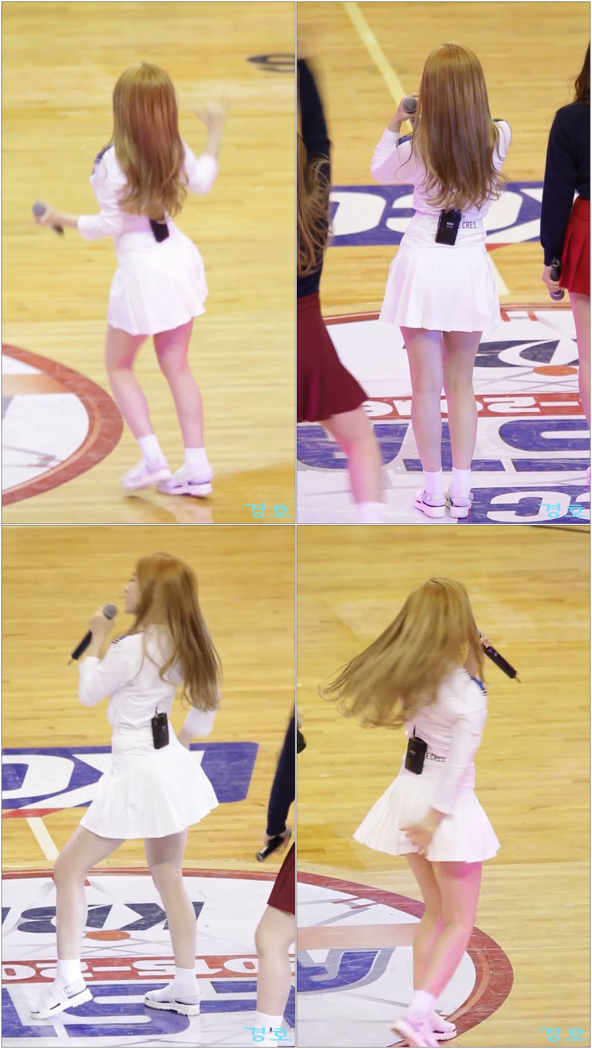 160110 프로농구 올스타전 레드벨벳(Red velvet) 아이린 뒷모습 직캠 by 경호