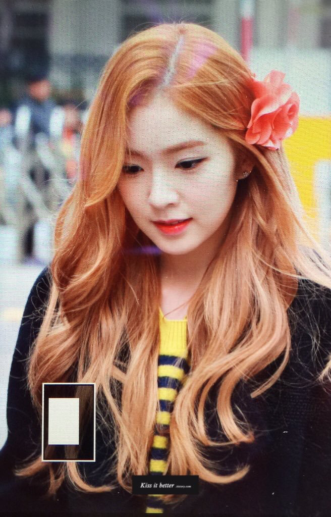 151106 아이린 꽃 달고 뮤뱅 출근 프리뷰