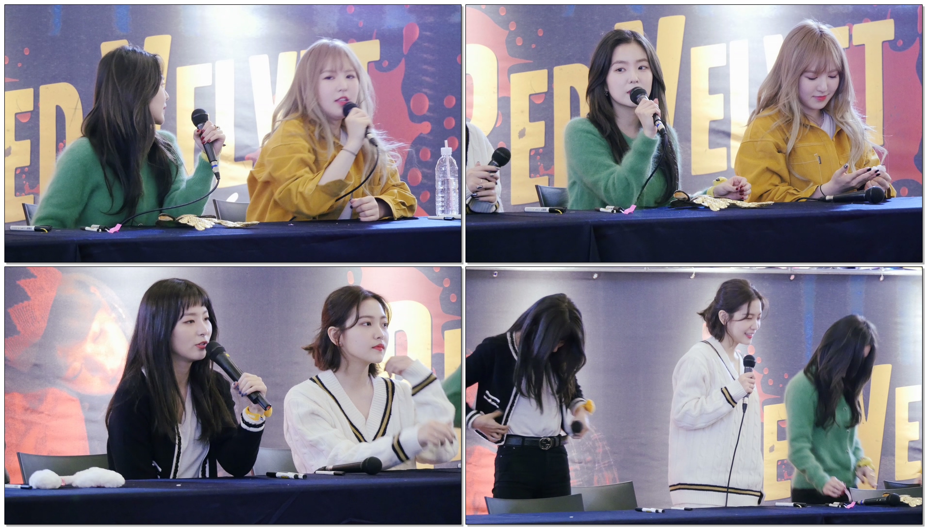 171123 레드벨벳 Red Velvet 팬싸인회 엔딩 멘트 FanSign Event closing ment _ 직캠 fancam _ 여의도