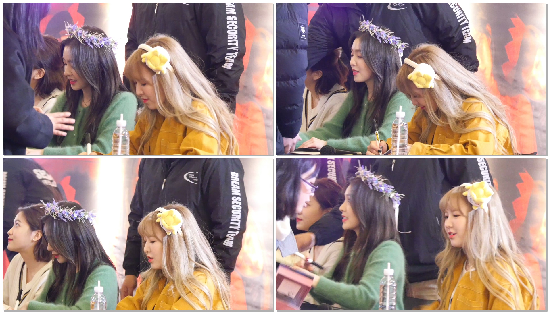 171123 여의도 IFC몰 레드벨벳 팬사인회 아이린 웬디 4K 직캠 by ace