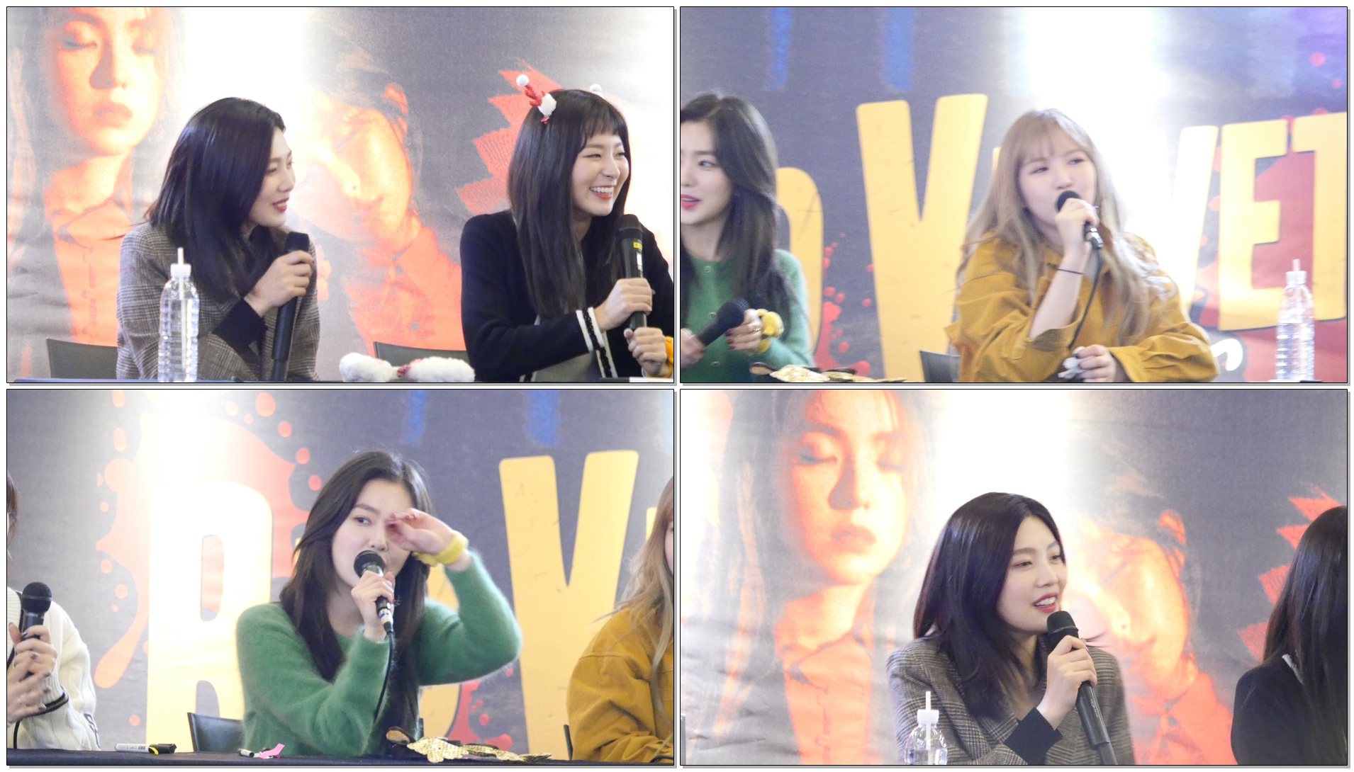 171123 여의도 IFC몰 레드벨벳 팬사인회 끝인사 4K 직캠 by ace