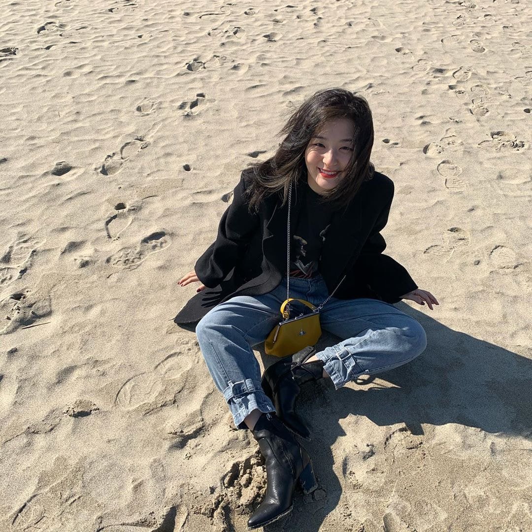 휴가중인 #레드벨벳 슬기.insta