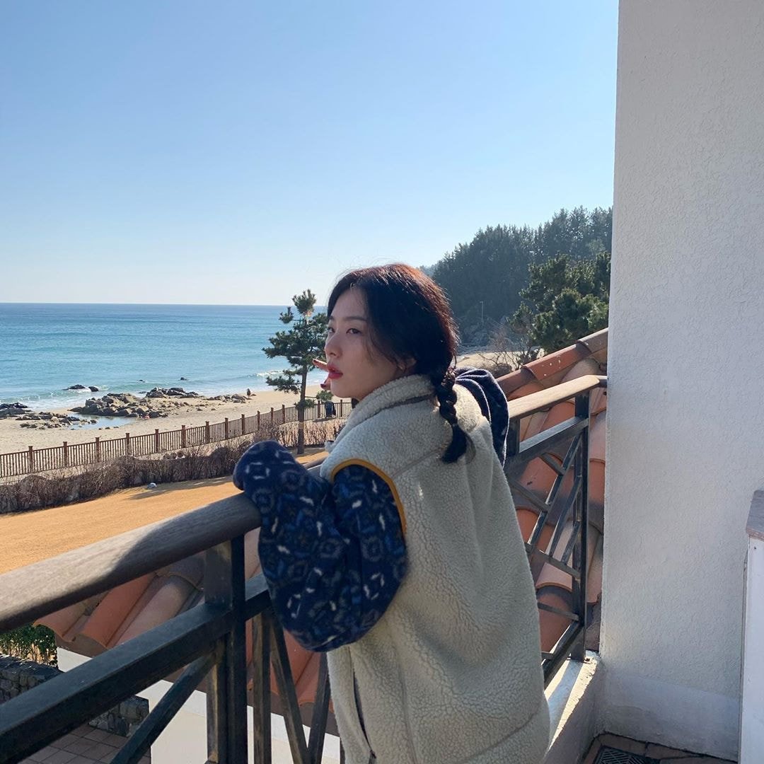 휴가중인 #레드벨벳 슬기.insta