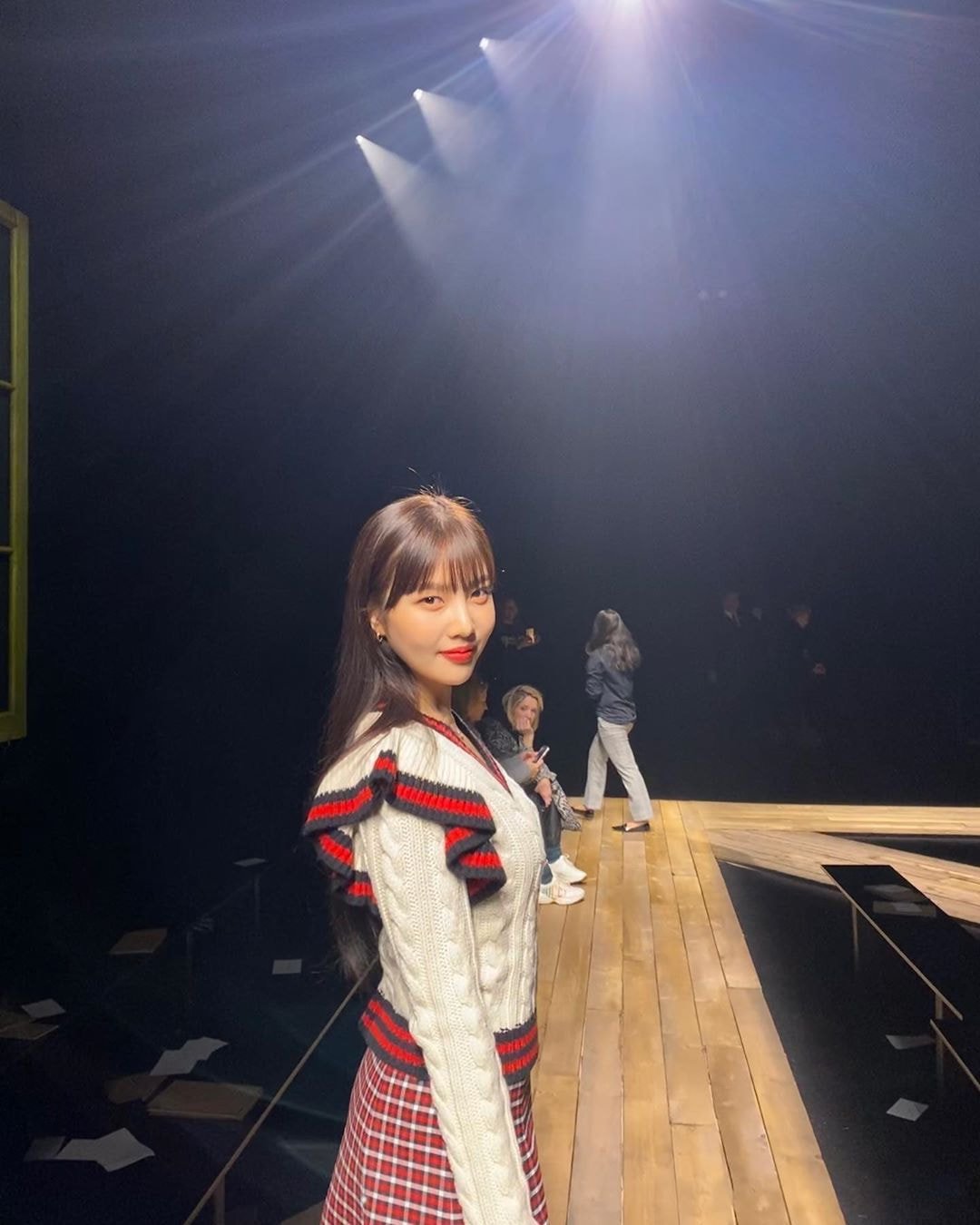 마이클 코어스 컬렉션 참석현장에서.. #레드벨벳 조이