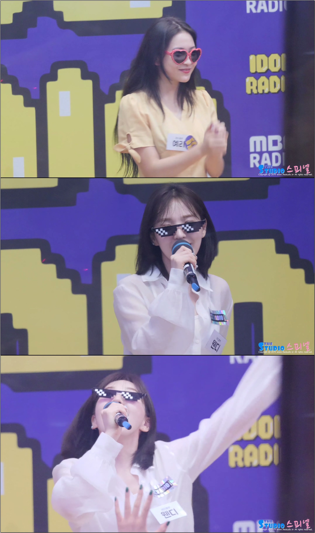 190627 짐살라빔 2배속 추는 #예리 & 프리스타일랩 하는 #웬디 #직캠 #RedVelvet #Wendy #Yeri #fancam @ 아이돌라디오