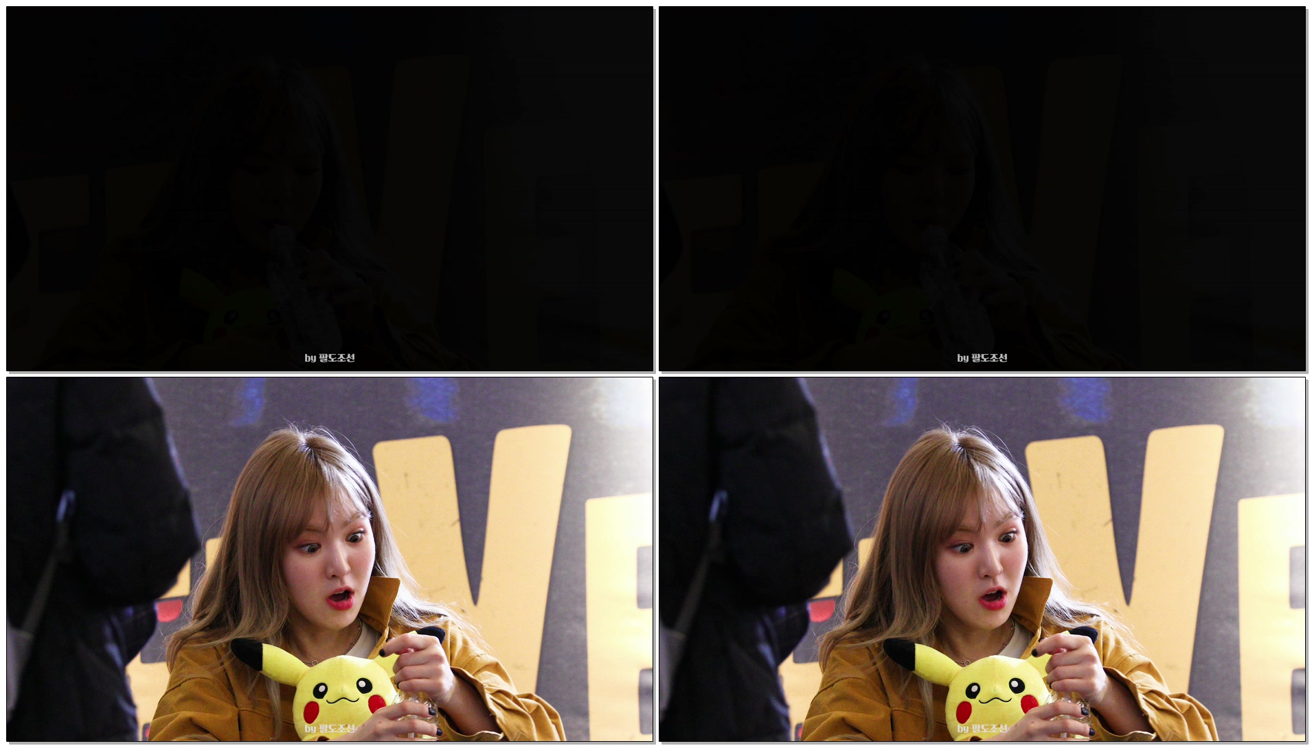 171123 레드벨벳 (Red Velvet) 여의도 팬싸인회 '물이넘친 생수병에 놀란 웬디' 직캠 by 팔도조선