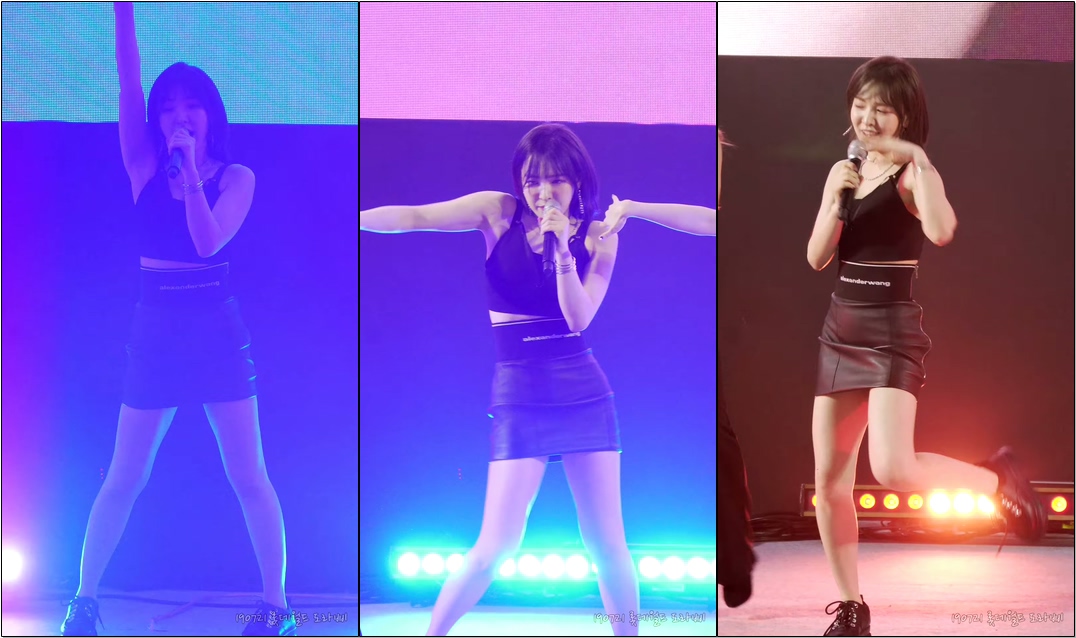 190721 #레드벨벳 (#RedVelvet) #웬디 'RBB (Really Bad Boy)' #직캠 @ LG V50 씽큐 게임 페스티벌