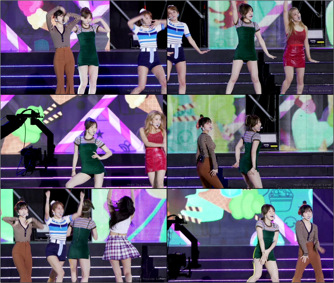 190831 레드벨벳 (Red Velvet) 웬디 '파워 업 (Power Up)' 직캠 @ 인천 스카이페스티벌
