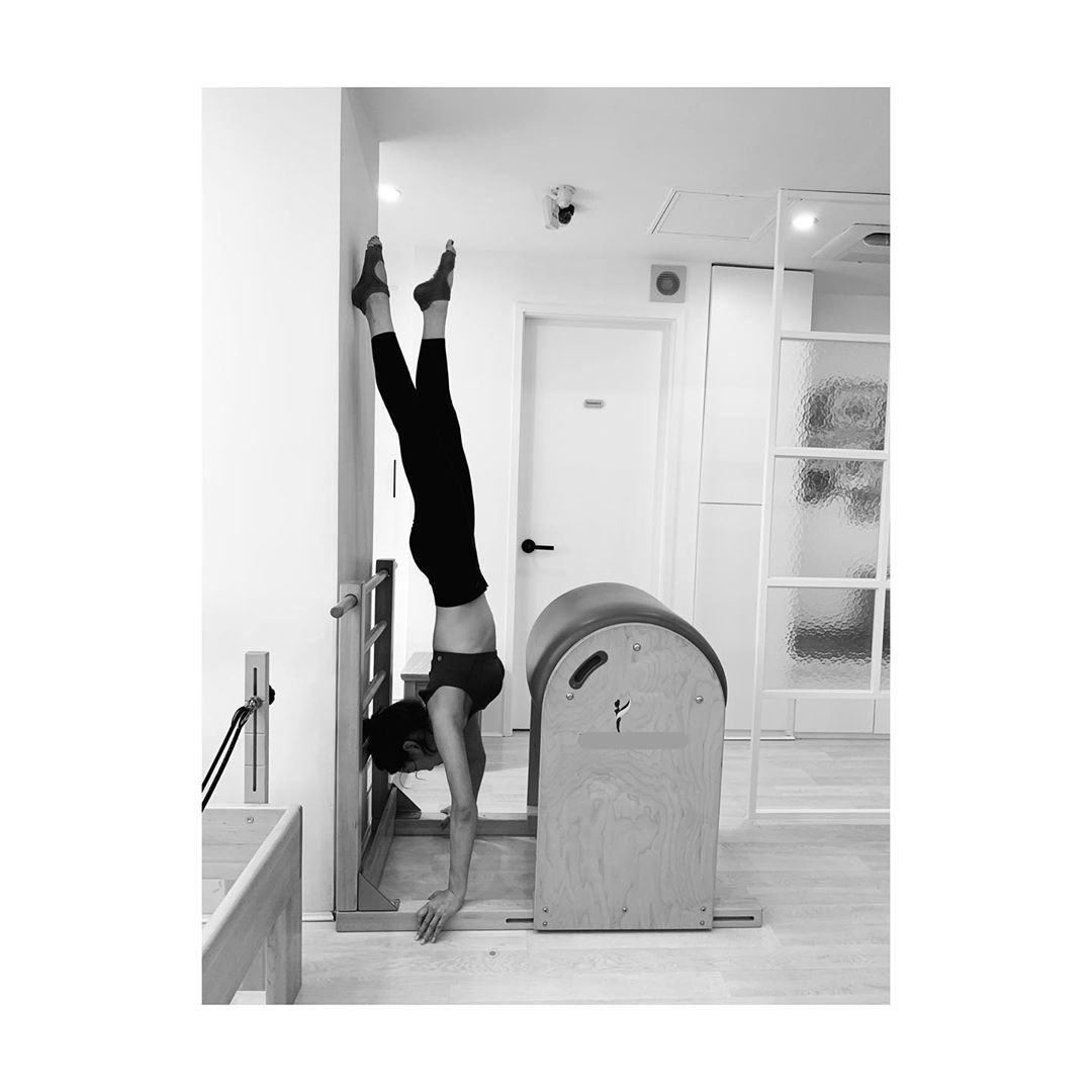 물구나무 #태연.insta