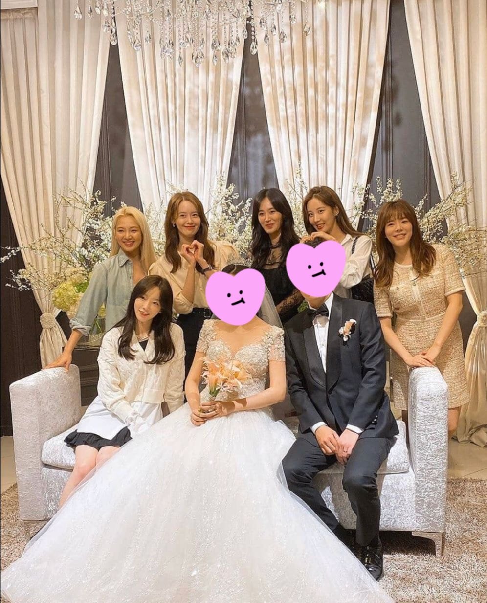 오늘 소녀시대 신부대기실 사진