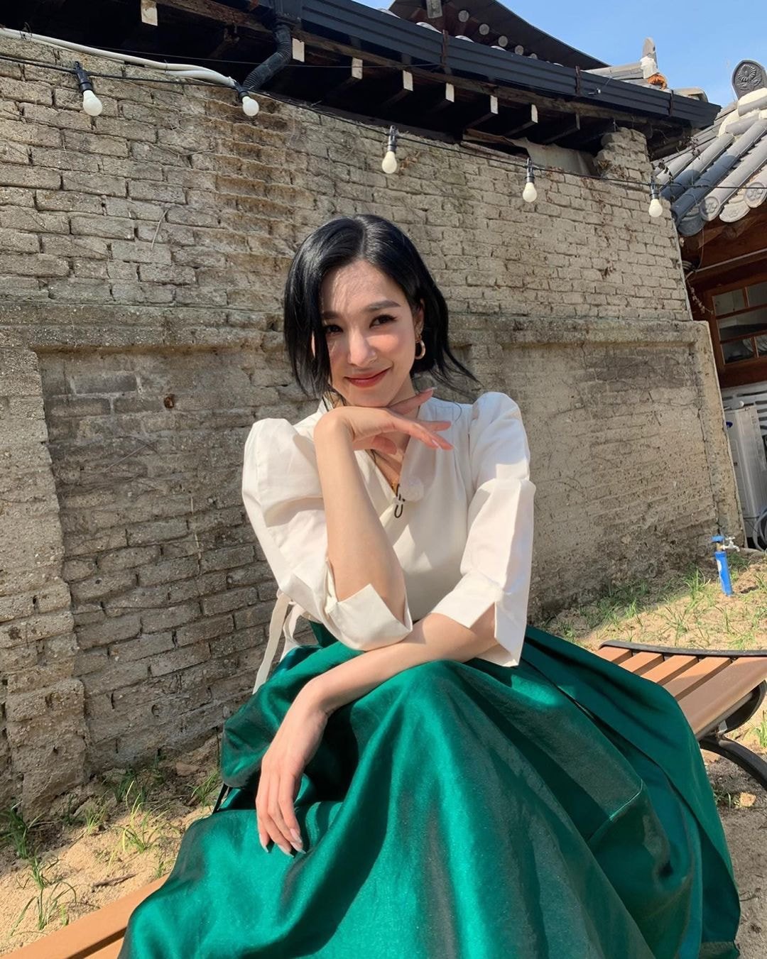 티파니(with 제시) 한복 인스타