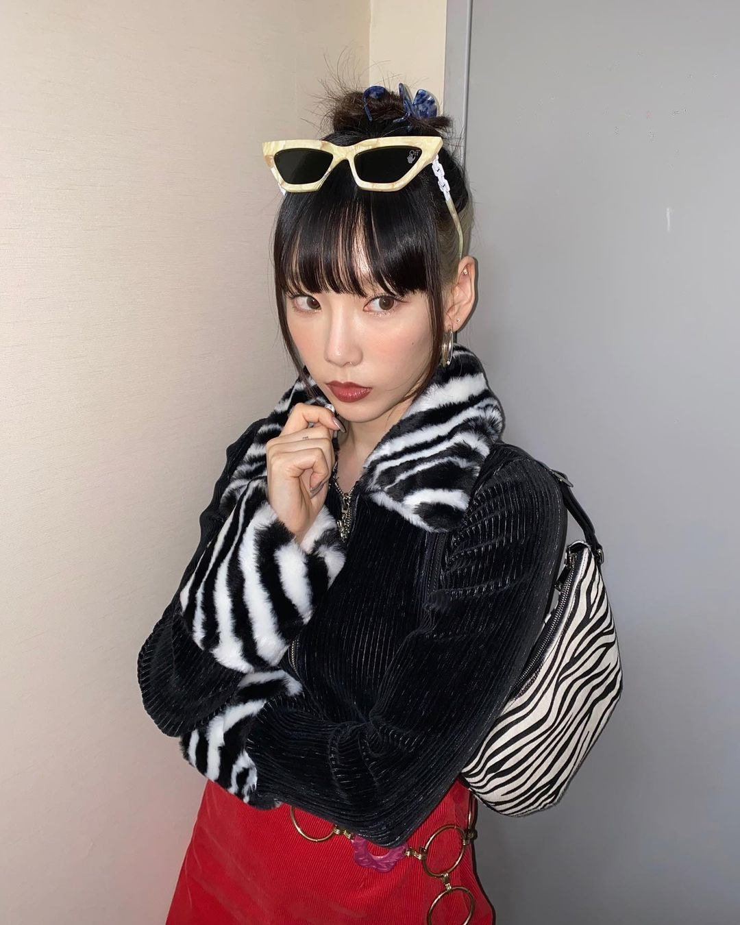 오늘자 태연 인스타 (놀토 분장)